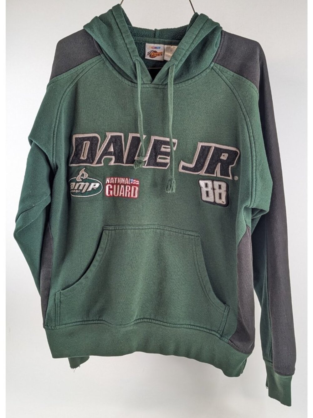 Dale Jr #88 Youth Medium NASCAR Hoodie Green Pullover Sweatshirt Winner’s Circle